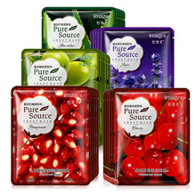 Load image into Gallery viewer, Lavender korean face mask acne Aloe Moisturizing Oil-control mask for face Cherry pomegranate Acne Treatment Facial skin care