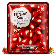 Load image into Gallery viewer, Lavender korean face mask acne Aloe Moisturizing Oil-control mask for face Cherry pomegranate Acne Treatment Facial skin care