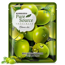 Load image into Gallery viewer, Lavender korean face mask acne Aloe Moisturizing Oil-control mask for face Cherry pomegranate Acne Treatment Facial skin care