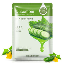 Load image into Gallery viewer, Lavender korean face mask acne Aloe Moisturizing Oil-control mask for face Cherry pomegranate Acne Treatment Facial skin care