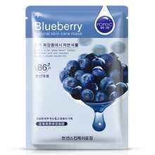 Load image into Gallery viewer, Lavender korean face mask acne Aloe Moisturizing Oil-control mask for face Cherry pomegranate Acne Treatment Facial skin care