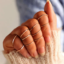 Load image into Gallery viewer, 9 Design Boho Vintage Gold Star Midi Moon Rings Set For Women Opal Crystal Midi Finger Ring 2020 Female Bohemian Jewelry Gifts