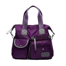 Load image into Gallery viewer, DCOS New Ladies Fashion Waterproof Oxford Tote Bag Casual Nylon Shoulder Bag Mummy Bag Large Capacity Canvas Bag