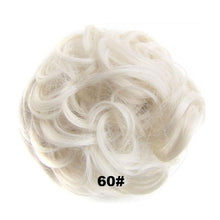 Load image into Gallery viewer, Delice Women's Curly Chignon With Elastic Rubber Band Synthetic Scrunchie Wrap Hair Messy Bun Hairpieces