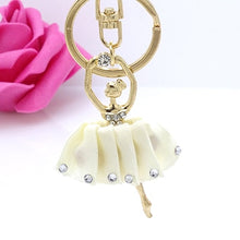 Load image into Gallery viewer, Creative Keychain Alloy Rhinestone Female Angel Keychain Handbag Pendant Car Keychain Woman Jewelry Man Jewelry Belt Buckle