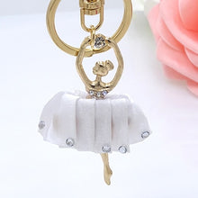 Load image into Gallery viewer, Creative Keychain Alloy Rhinestone Female Angel Keychain Handbag Pendant Car Keychain Woman Jewelry Man Jewelry Belt Buckle