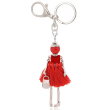 Load image into Gallery viewer, chenlege wholesale fashion key chains bag keyrings charms ladies keychains for women pendants jewelry car key chain ring gifts