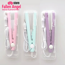 Load image into Gallery viewer, New Mini Hair Straightener Curling hair clipper Hair Crimper Curling Iron curly hair iron Hair Straightener Brush Flat Iron