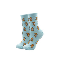Load image into Gallery viewer, YEADU Women's Socks Japanese Cotton Colorful Cartoon Cute Funny Happy kawaii Skull Alien Avocado Socks for Girl Christmas Gift
