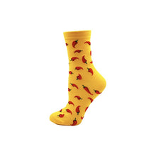 Load image into Gallery viewer, YEADU Women's Socks Japanese Cotton Colorful Cartoon Cute Funny Happy kawaii Skull Alien Avocado Socks for Girl Christmas Gift