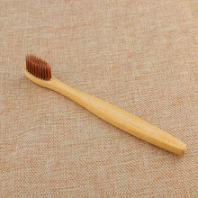 Load image into Gallery viewer, 1PC Environmental Bamboo Charcoal Health Toothbrush For Oral Care Teeth Cleaning Eco Medium Soft Bristle Brushes