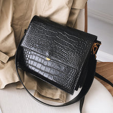 Load image into Gallery viewer, European Fashion Simple Women's Designer Handbag 2020 New Quality PU Leather Women Tote bag Alligator Shoulder Crossbody Bags