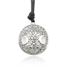 Load image into Gallery viewer, HOT Antique Pentagram Pentacle Angel Wings Pendant Supernatural Necklace Women Jewelry Luminous Necklace GLOW in the DARK gift
