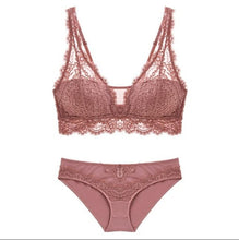 Load image into Gallery viewer, CINOON Fashion Sexy Bra set Women's push up Lace Underwear Panties Thin breathable bra set Jacquard Sexy Underwear Free Shipping