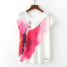 Load image into Gallery viewer, Summer New Women T-Shirts 2020 Harajuku Kawaii Cute Animal Nice Cat Unicorn Print T-shirt Causal O-Neck Short Sleeve Loose Tops