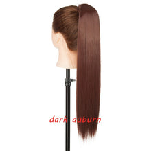 Load image into Gallery viewer, s-noilite 23" Long Curly Clip In Hair Tail False Hair Ponytail Hairpiece With Hairpins Synthetic Hair Pony Tail Hair Extension
