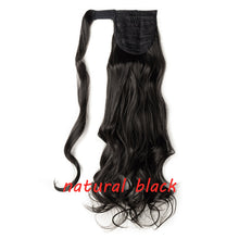 Load image into Gallery viewer, s-noilite 23" Long Curly Clip In Hair Tail False Hair Ponytail Hairpiece With Hairpins Synthetic Hair Pony Tail Hair Extension

