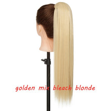 Load image into Gallery viewer, s-noilite 23" Long Curly Clip In Hair Tail False Hair Ponytail Hairpiece With Hairpins Synthetic Hair Pony Tail Hair Extension
