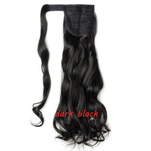 Load image into Gallery viewer, s-noilite 23" Long Curly Clip In Hair Tail False Hair Ponytail Hairpiece With Hairpins Synthetic Hair Pony Tail Hair Extension
