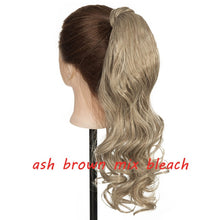 Load image into Gallery viewer, s-noilite 23" Long Curly Clip In Hair Tail False Hair Ponytail Hairpiece With Hairpins Synthetic Hair Pony Tail Hair Extension
