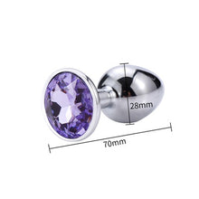 Load image into Gallery viewer, Runyu Smooth  Anal Toys Metal Butt Plug Masturbator for Man Anal Vibrators Anal Plug Private Goods for Men Adult Toys Sex Shop
