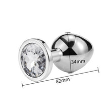 Load image into Gallery viewer, Runyu Smooth  Anal Toys Metal Butt Plug Masturbator for Man Anal Vibrators Anal Plug Private Goods for Men Adult Toys Sex Shop
