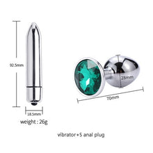 Load image into Gallery viewer, Runyu Smooth  Anal Toys Metal Butt Plug Masturbator for Man Anal Vibrators Anal Plug Private Goods for Men Adult Toys Sex Shop
