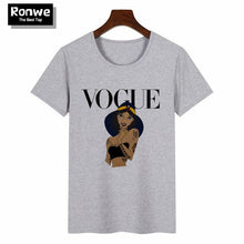 Load image into Gallery viewer, Women 2020 Summer Graphic Tee Shirt Femme Funny Princess Vogue Harajuku T Shirt Korean Tops Kawaii Streetwear Camiseta Mujer
