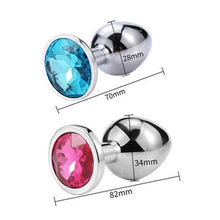 Load image into Gallery viewer, Runyu Smooth  Anal Toys Metal Butt Plug Masturbator for Man Anal Vibrators Anal Plug Private Goods for Men Adult Toys Sex Shop
