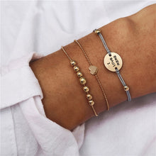 Load image into Gallery viewer, New Arrival Bracelet Sets Minimalist Gold Silver Color Hollow Lotus Bangle Bracelets Gift for Women Exquisite Party Jewelry
