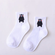Load image into Gallery viewer, Women Daily Socks Harajuku Korea Japanese Cotton Kitten Flame Ulzzang Socks Men Chinese Cactus Gun Shark Alien Christmas Socks
