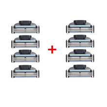 Load image into Gallery viewer, 8pcs/lot 3 Layer Razor Blades for Mache 3 Men Gile Shaver Blades Proglide Shaving Blades Refill Cartridge Gillete lame de rasoir
