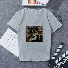 Load image into Gallery viewer, My Depression My Brain My Anxiety Letter Print Pink T Shirt Spoof Personality Vogue New Harajuku Casual Loose Women Top Clothing
