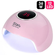 Load image into Gallery viewer, ROHWXY SUN 5X Plus UV LED Lamp For Nails Dryer 54W/48W/36W Ice Lamp For Manicure Gel Nail Lamp Drying Lamp For Gel Varnish
