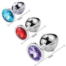 Load image into Gallery viewer, Runyu Smooth  Anal Toys Metal Butt Plug Masturbator for Man Anal Vibrators Anal Plug Private Goods for Men Adult Toys Sex Shop
