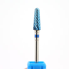 Load image into Gallery viewer, 28 Types Tungsten Blue Rainbow Carbide Nail Drill Bit Electric Nail Mills Cutter for Manicure Machine Nail Files Accessories
