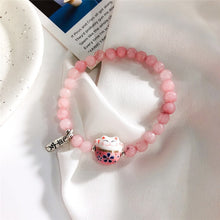 Load image into Gallery viewer, 2020 New Handmade Colorful Rope Lucky Cat Adjustable Bracelet For Women Girls Birthday Gifts Sweet Tassel Fashion Bangles Femme
