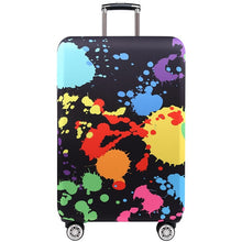 Load image into Gallery viewer, TRIPNUO Thicker Blue City Luggage Cover Travel Suitcase Protective Cover for Trunk Case Apply to 19''-32'' Suitcase Cover
