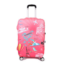 Load image into Gallery viewer, TRIPNUO Thicker Blue City Luggage Cover Travel Suitcase Protective Cover for Trunk Case Apply to 19''-32'' Suitcase Cover
