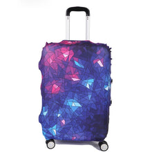 Load image into Gallery viewer, TRIPNUO Thicker Blue City Luggage Cover Travel Suitcase Protective Cover for Trunk Case Apply to 19''-32'' Suitcase Cover
