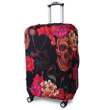 Load image into Gallery viewer, TRIPNUO Thicker Blue City Luggage Cover Travel Suitcase Protective Cover for Trunk Case Apply to 19''-32'' Suitcase Cover
