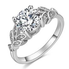 Load image into Gallery viewer, Fashion Luxury Crown Ring Statement Women Wedding Zircon Engagement Ring Trend Geometric Rose Gold Silver Romantic Party Gift
