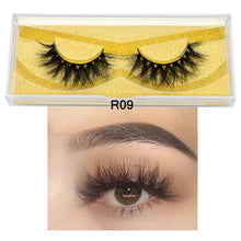 Load image into Gallery viewer, Visofree Mink Eyelashes 100% Cruelty free Handmade 3D Mink Lashes Full Strip Lashes Soft False Eyelashes Makeup  Lashes E11
