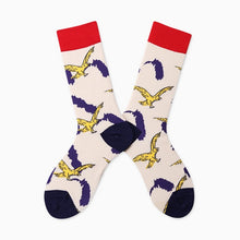 Load image into Gallery viewer, Couples Outdoor Skateboard Sox Autumn/Winter Creative Abstract Art Harajuku Hip Hop Streets Tide Sock Colorful Happy Funny Socks
