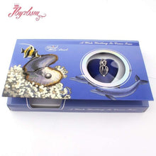 Load image into Gallery viewer, Natural Freshwater Pearl Wish Box Necklace Popular Cage Holder Natural Oyster Box DIY Jewelry Box Christmas For Woman Gift 1 Box
