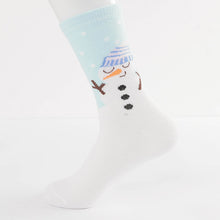 Load image into Gallery viewer, ARMKIN 1 Pair Women socks Casual winter Christmas Socks David's deer Socks Cotton Cartoon Keep Warm lady Socks Christmas Gift
