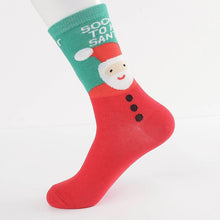 Load image into Gallery viewer, ARMKIN 1 Pair Women socks Casual winter Christmas Socks David's deer Socks Cotton Cartoon Keep Warm lady Socks Christmas Gift
