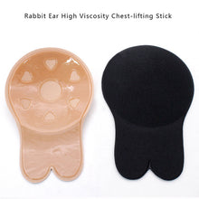 Load image into Gallery viewer, New Cute Rabbit Ear Nipple Cover Ultra-thin Cloth Stealth Milk Paste Hidden Silicone Bra To Prevent Accidental Exposure
