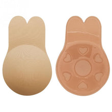 Load image into Gallery viewer, Women Breast Petals Cute Rabbit Bra Nipple Covers Push Up Invisible Bra Top Reusable Breast Adhesive Bra Intimates
