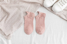 Load image into Gallery viewer, Kawaii Embroidered Expression Women Socks Cotton Harajuku Happy Funny Socks Women Christmas Gifts Ankle 1 Pair Size 35-40
